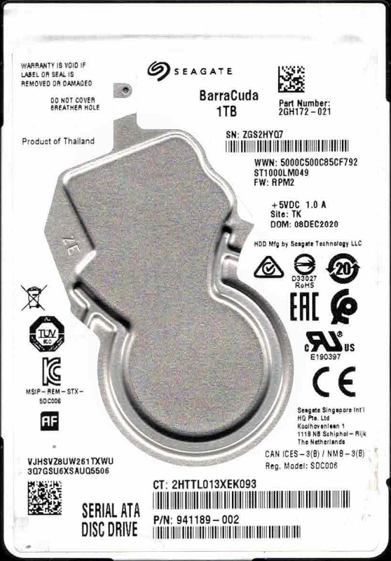 ※専用です　HDD ST1000DM010 9台 ST1000DM010 内蔵HDD SATA接続 BarraCuda3.5(キャッシュ64MB) [1TB