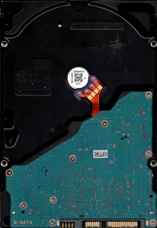 X300 HDWF180 HDWF180UZSVA P/N: HDETT10ZPA51 F/W: GX0B Toshiba 8TB