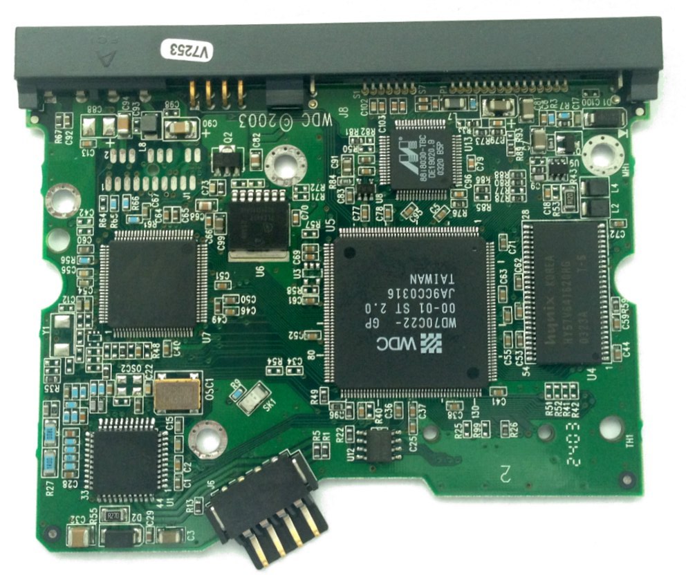 PCB 103343 2060-001215-003 REV A WESTERN WD1200JD