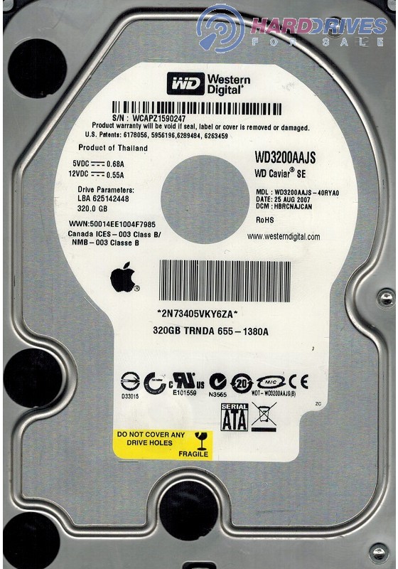 WD3200AAJS-40RYA0
