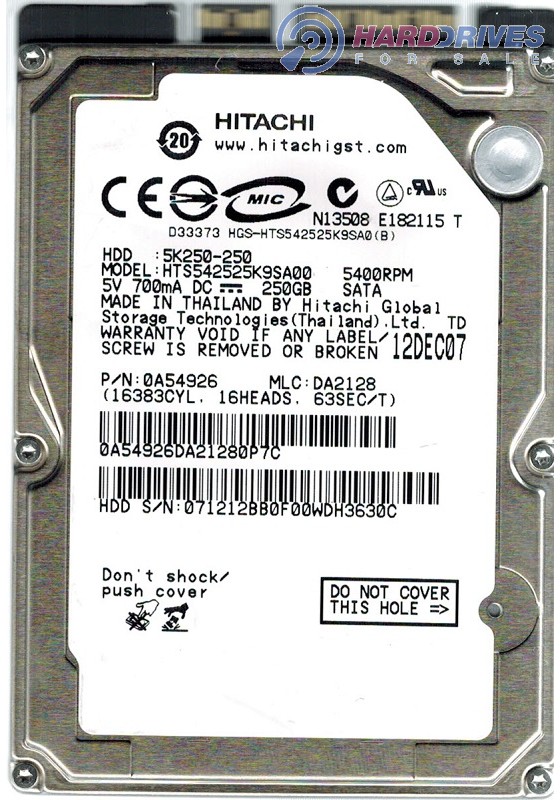 HTS542525K9SA00
