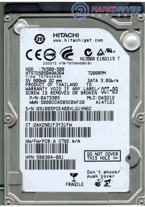 HTS725050A9A364