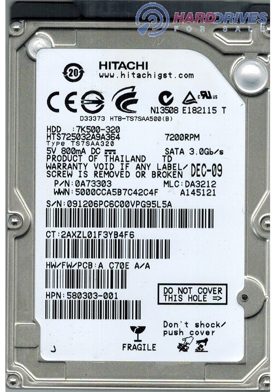 HTS725032A9A364