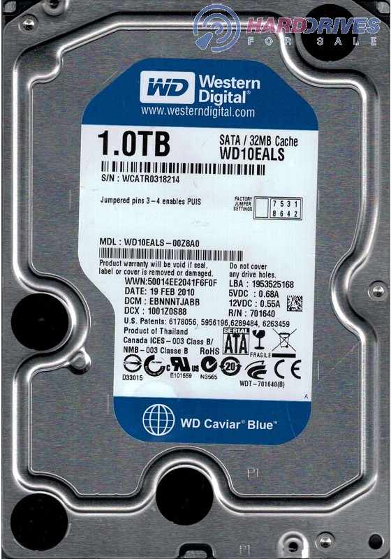WD10EALS-00Z8A0