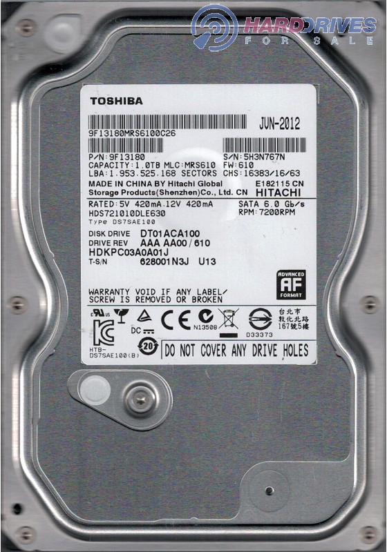 HDS721010DLE630