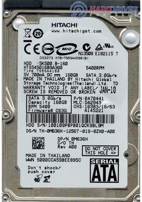 HTS545016B9A300
