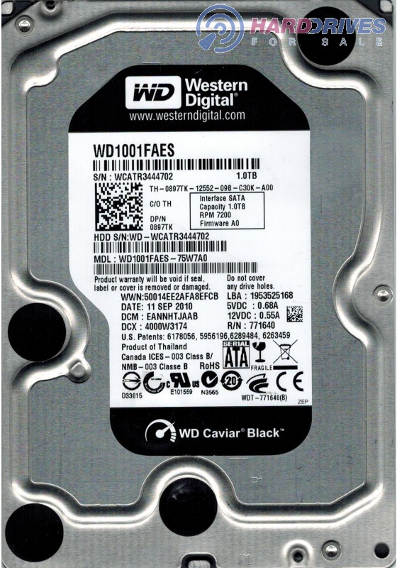 WD1001FAES-75W7A0
