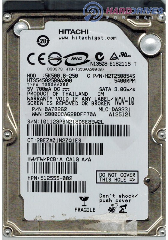 HTS545025B9A300