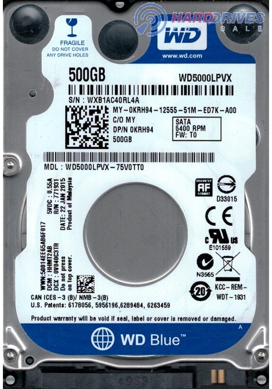WD5000LPVX