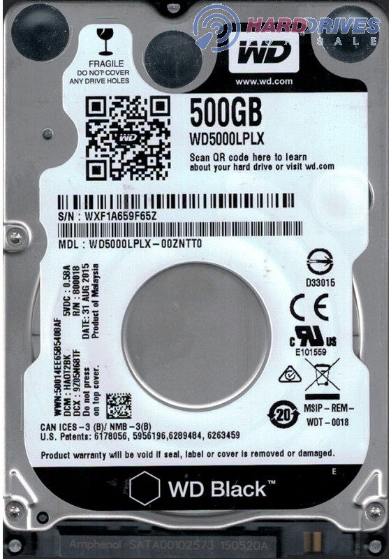 WD5000LPLX-00ZNTT0