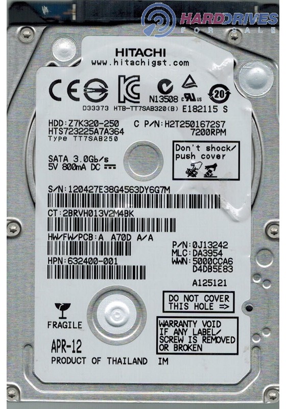 HTS723225A7A364