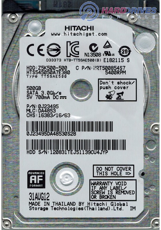 HTS545050A7E380