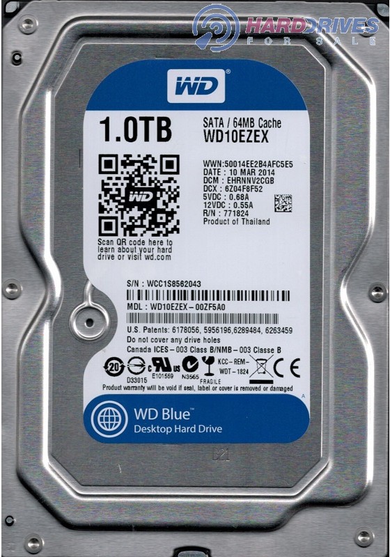 WD10EZEX-00ZF5A0