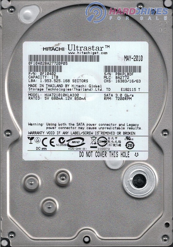 HUA721010KLA330