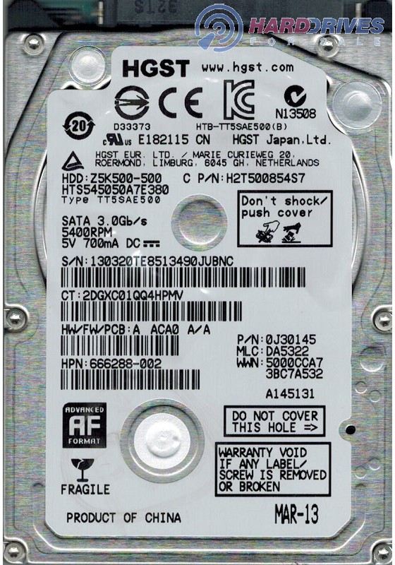 HTS545050A7E380