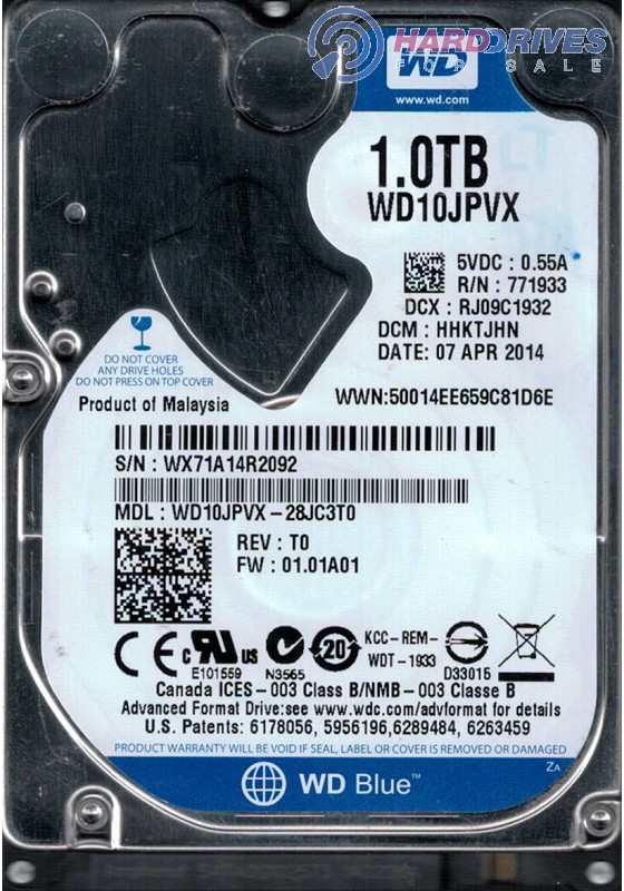 WD10JPVX-28JC3T0
