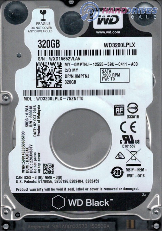 WD3200LPLX-75ZNTT0