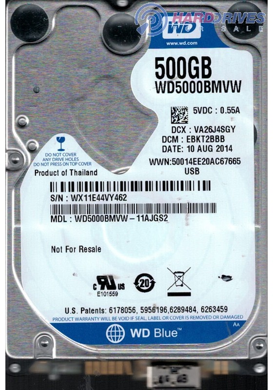 WD5000BMVW-11AJGS2