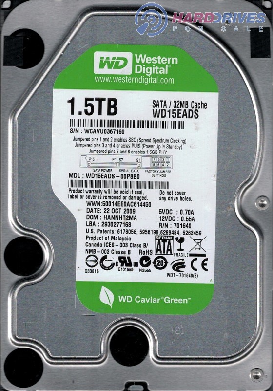 WD15EADS-00P8B0 