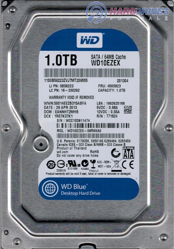 WD10EZEX-08RKKA0