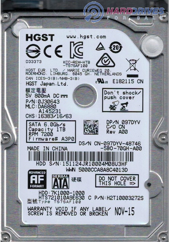 HTS721010A9E630