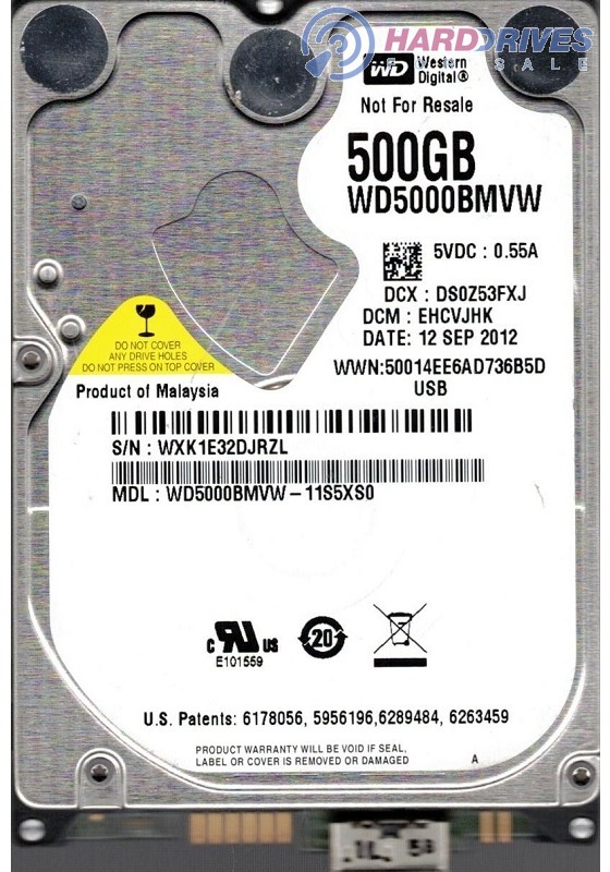 WD5000BMVW-11S5XS0