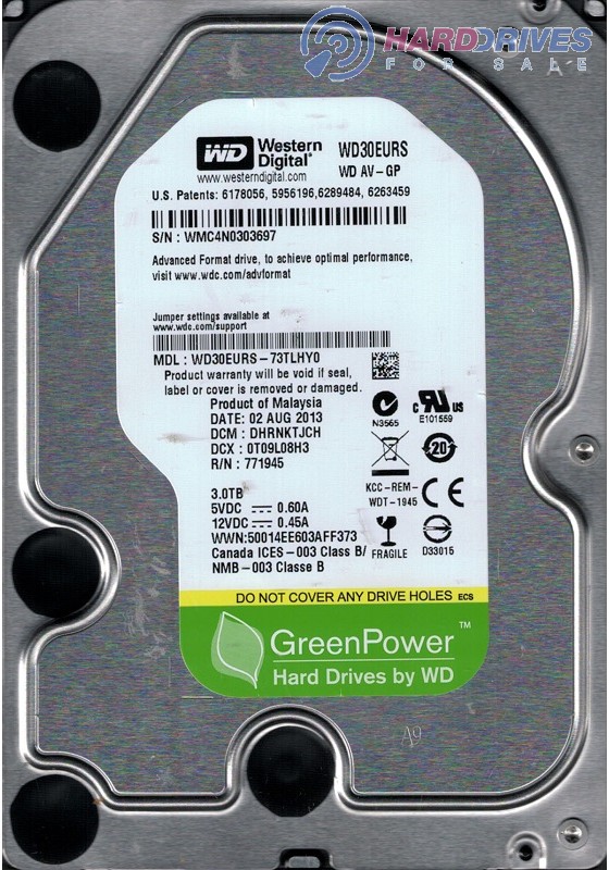 WD30EURS-73TLHY0