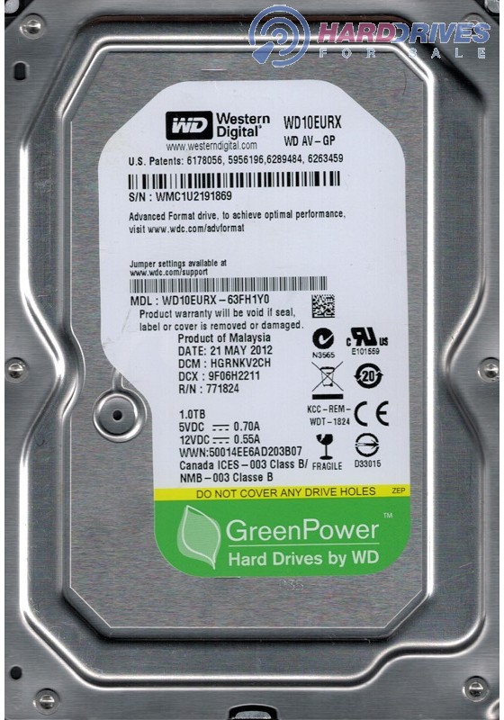 WD10EURX-63FH1Y0