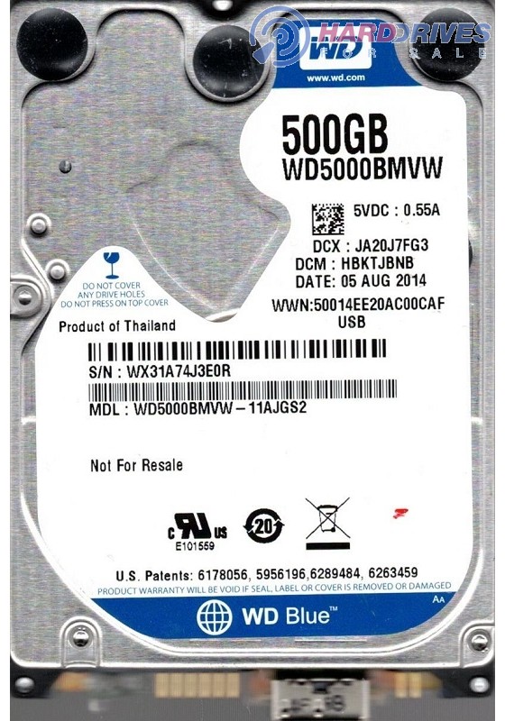 WD5000BMVW-11AJGS2
