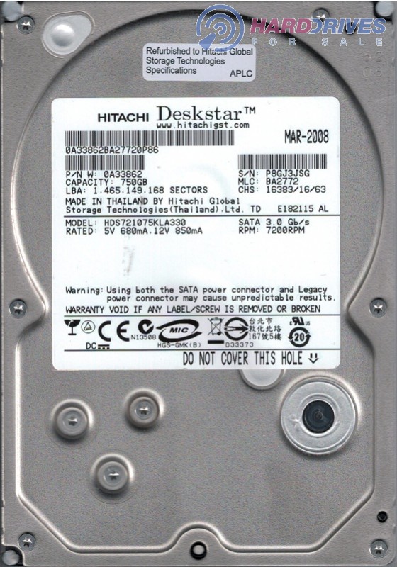 HDS721075KLA330