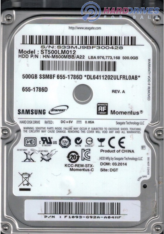 HN-M500MBB/A22