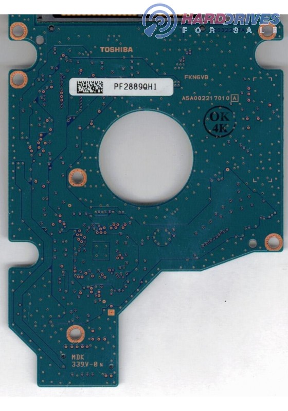 PCB MK3252GSX G002217A HDD2H01 D UL02 T Toshiba 