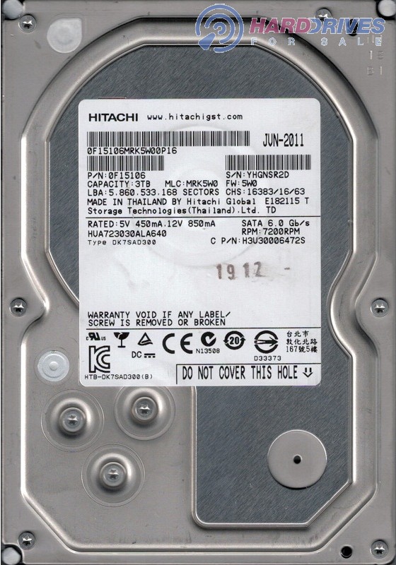 HUA723030ALA640