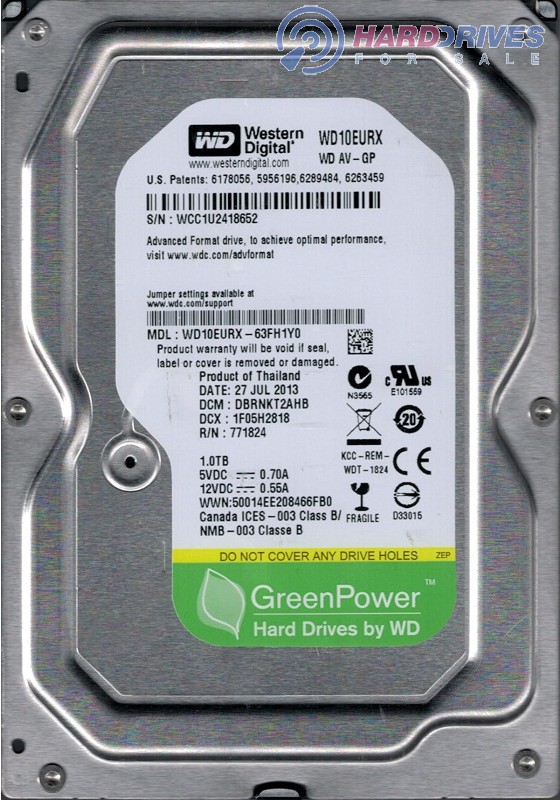 WD10EURX-63FH1Y0