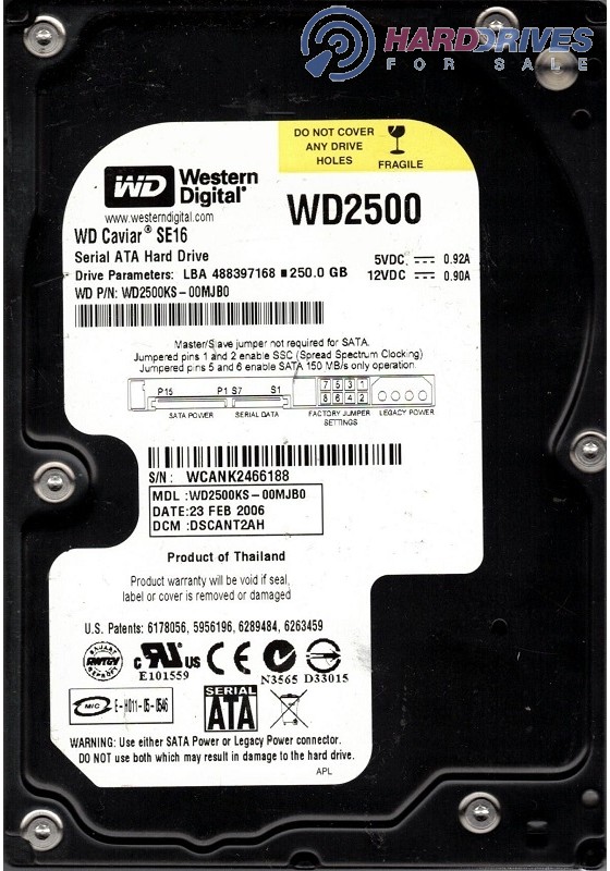 WD2500KS-00MJB0