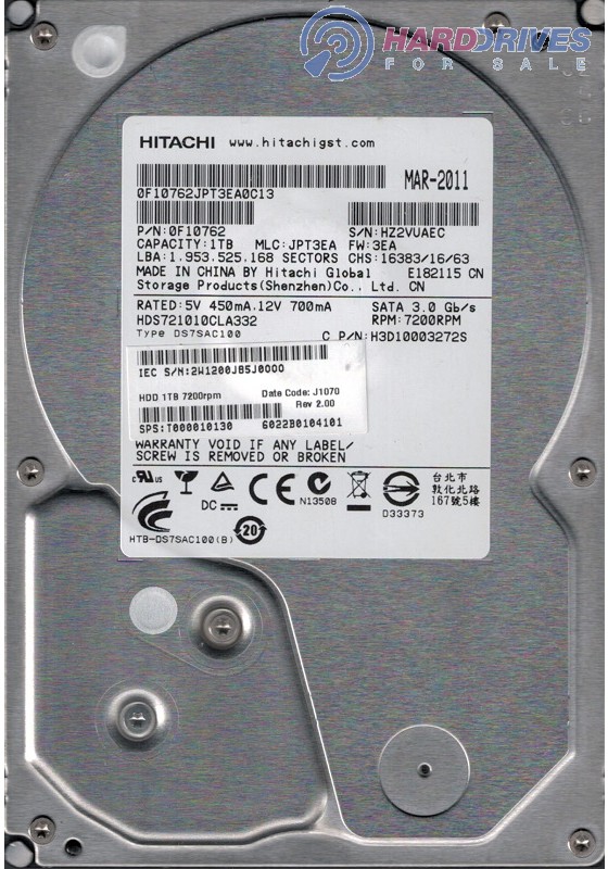 HDS721010CLA332