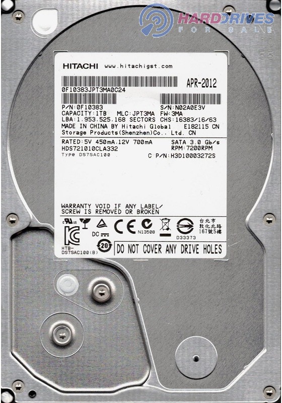 HDS721010CLA332