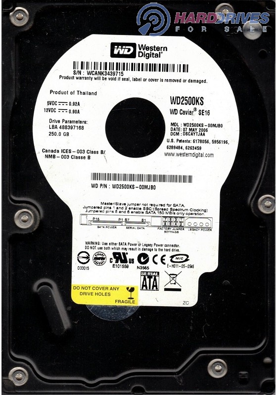 WD2500KS-00MJB0