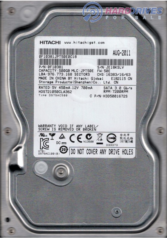 HDS721050CLA362