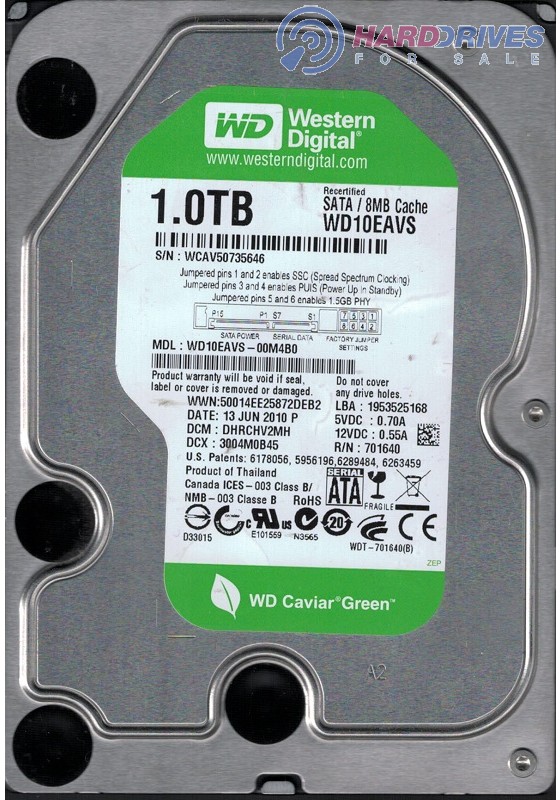WD10EAVS-00M4B0