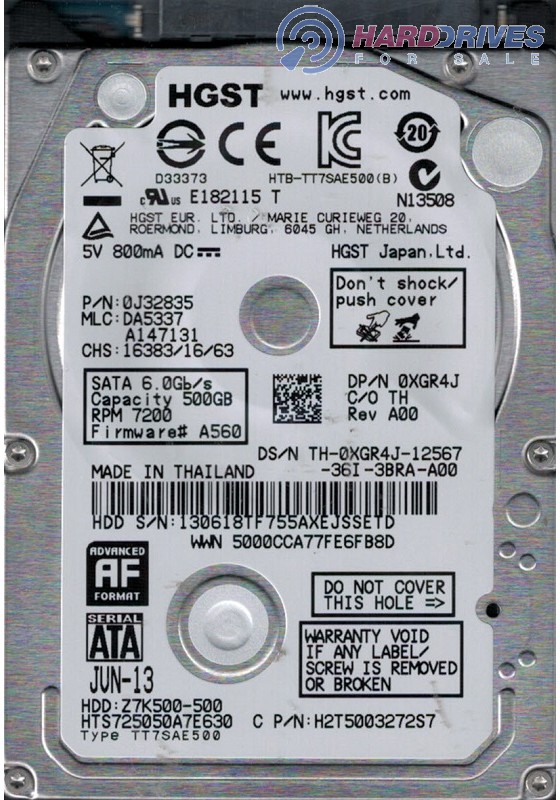 HTS725050A7E630