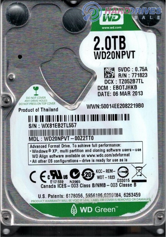 WD20NPVT-00Z2TT0