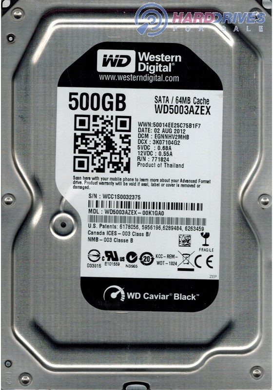 WD5003AZEX-00K1GA0 