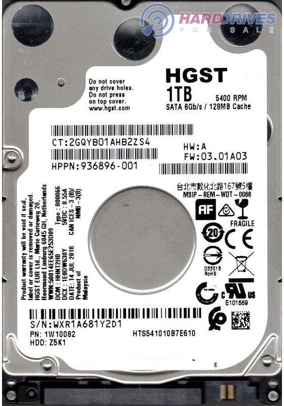 HTS541010B7E610