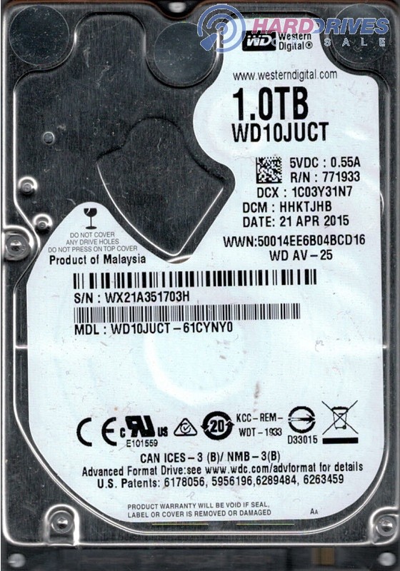 WD10JUCT-61CYNY0