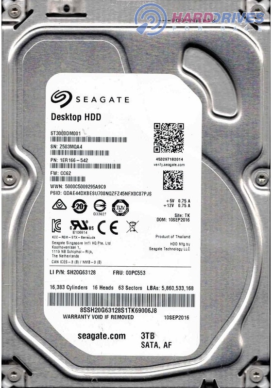 ST3000DM001