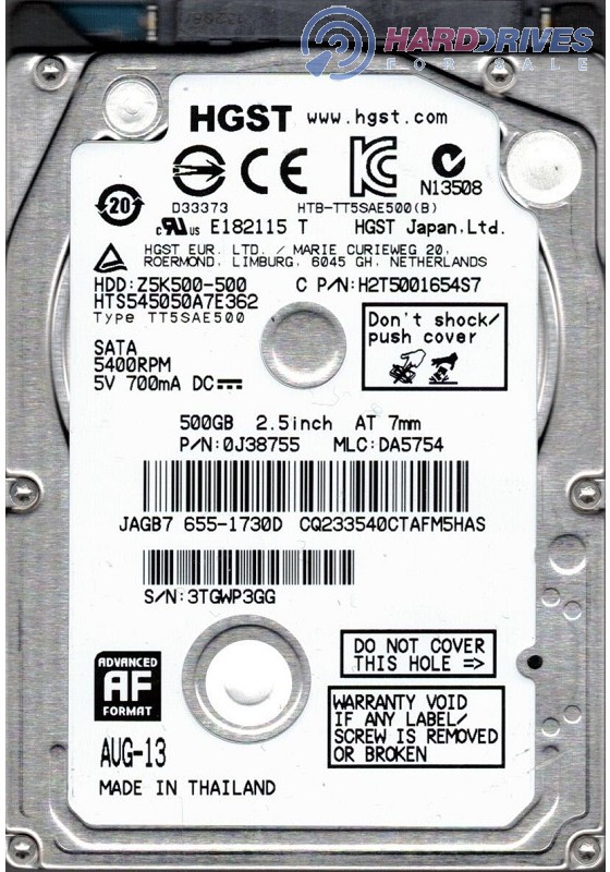 HTS545050A7E362