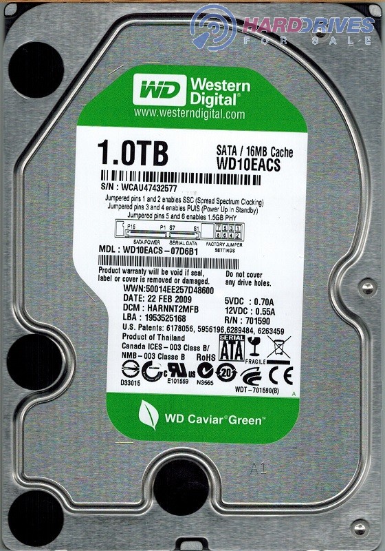 WD10EACS-00D6B1