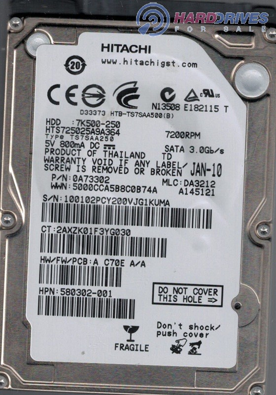 HTS725025A9A364