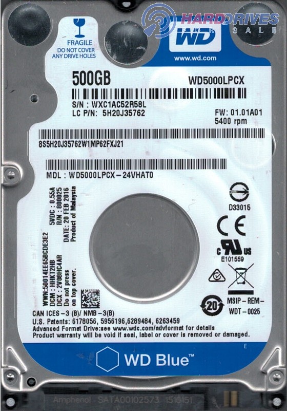 WD5000LPCX-24C6HT0